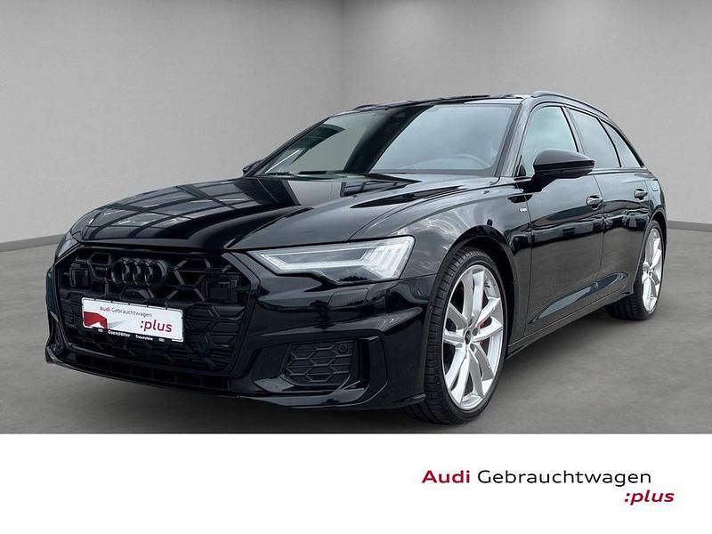 Schwarz Gebraucht 2023 Audi A6 S-Line Kombi | 68.980 € - Bild 1/4