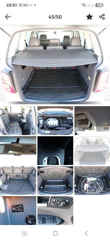 Gebraucht VW Touran Highline 140 PS (102 kW) 2010 Silber Van / Kleinbus