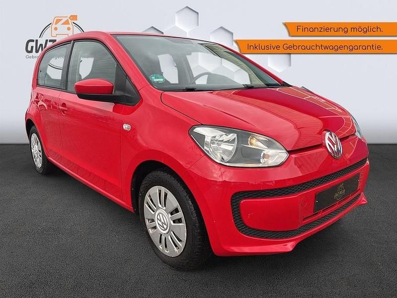 Gebraucht VW up! move up! 60 PS (44 kW) 2013 Rot Kleinwagen