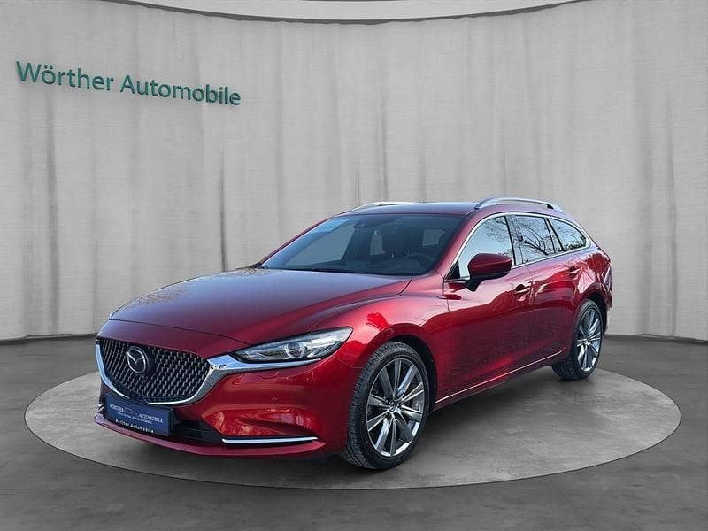 Gebraucht Mazda 6 Edition 194 PS (142 kW) 2021 Rot Kombi