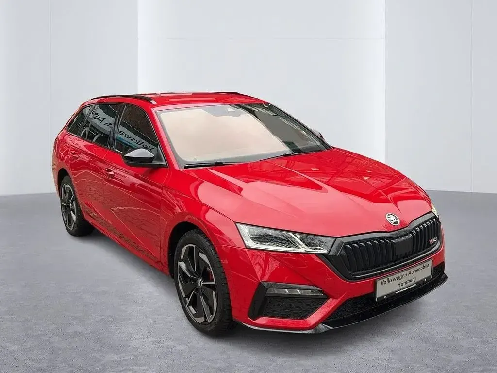 Gebraucht Skoda Octavia RS 245 PS (180 kW) 2021 Velvetrot premium metallic Kombi