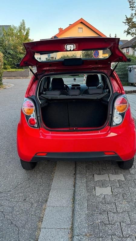 Gebraucht Chevrolet Spark 68 PS (50 kW) 2012 Rot Kleinwagen