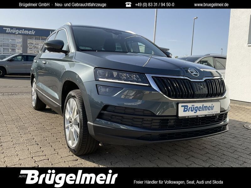 Grau Gebraucht 2018 Skoda Karoq Style SUV | 19.690 € (Superpreis) - Bild 1/4
