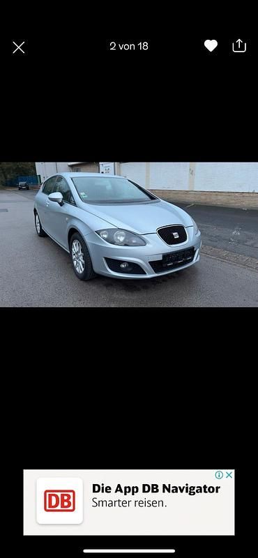 Gebraucht Seat Leon 125 PS (91 kW) 2010 Silber Kleinwagen