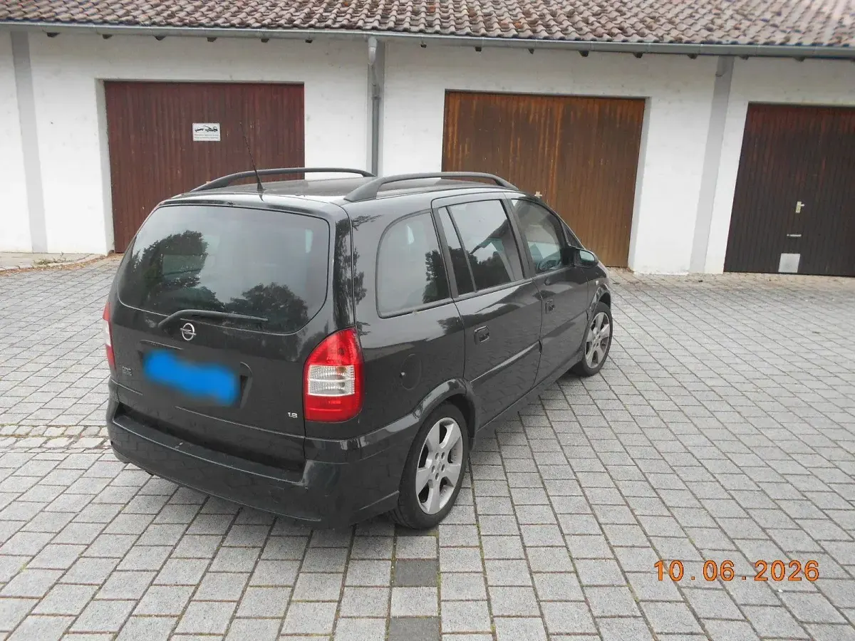 Gebraucht Opel Zafira OPC 125 PS (91 kW) 2005 Schwarz Van / Kleinbus