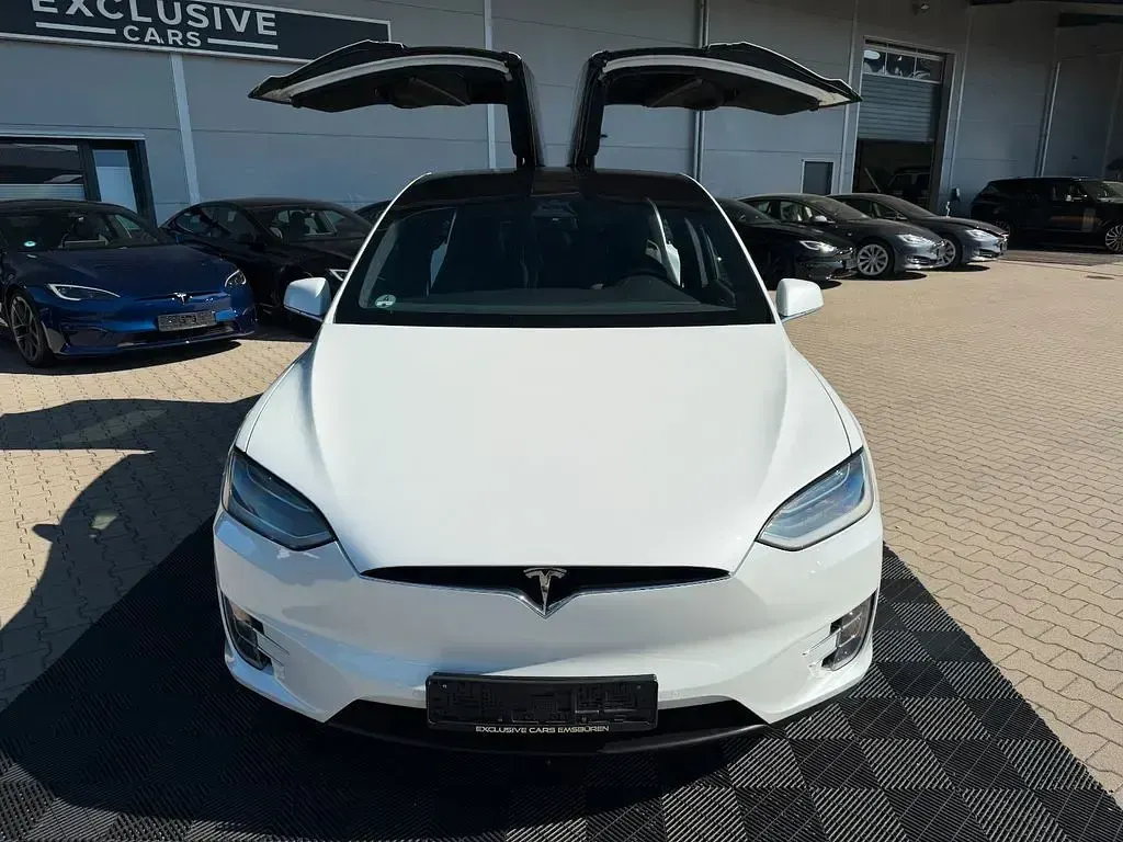 Gebraucht Tesla Model X Long Range RWD 386 kW (525 PS) 2019 Weiß SUV
