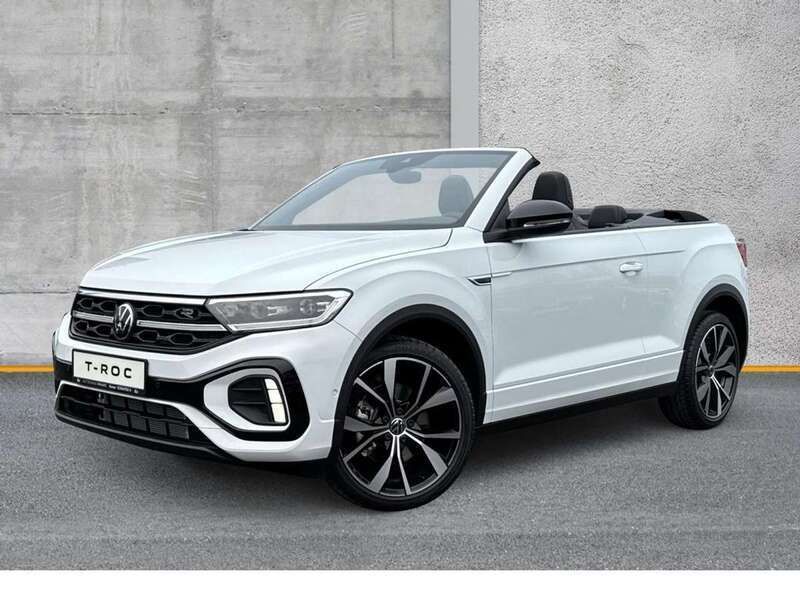 Weiß (pure white) Neu 2025 VW T-Roc Cabriolet Cabrio | 46.490 € (Fairer Preis) - Bild 1/4
