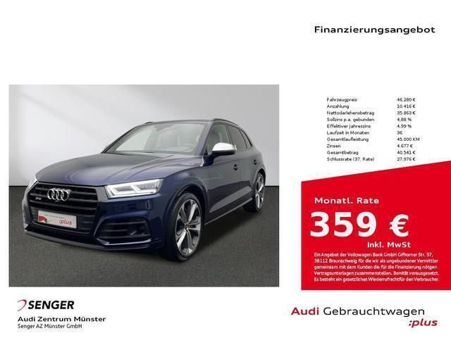 Navarrablau metallic Gebraucht 2020 Audi SQ5 Ambiente SUV | 52.880 € - Bild 1/4
