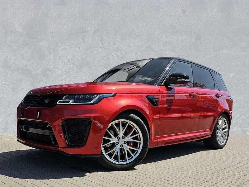 Rot Gebraucht 2021 Land Rover Range Rover Sport SVR SUV | 80.750 € (Etwas zu teuer) - Bild 1/3