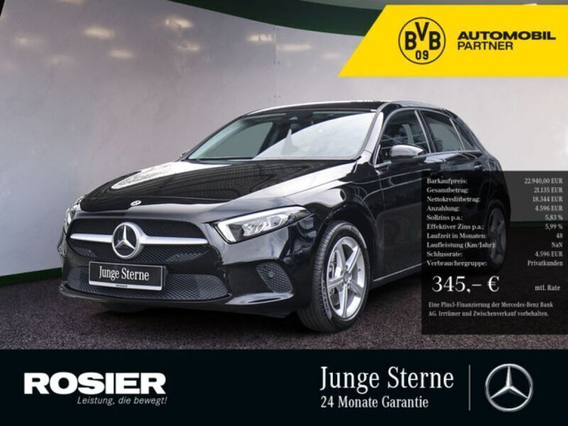 Gebraucht Mercedes A250 160 PS (117 kW) 2021 Schwarz Kleinwagen