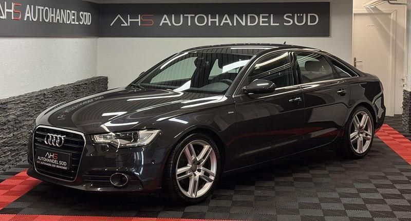 Grau Gebraucht 2014 Audi A6 S-Line Limousine | 15.999 € (Fairer Preis) - Bild 1/4