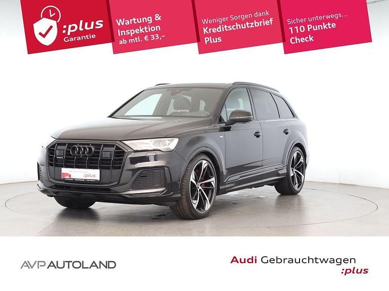 Mythosschwarz Gebraucht 2022 Audi Q7 S-Line SUV | 54.440 € (Fairer Preis) - Bild 1/4