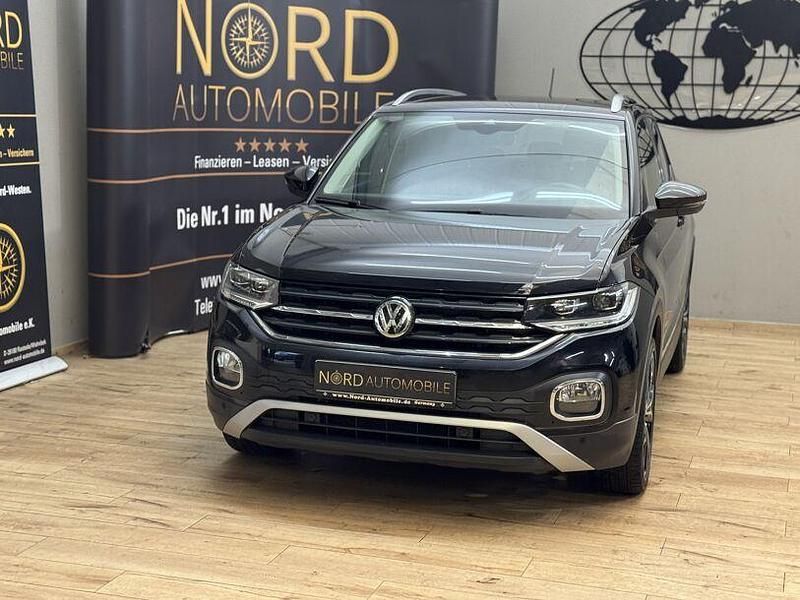 Deep black perleffek Gebraucht 2020 VW T-Cross Highline SUV | 16.899 € (Fairer Preis) - Bild 1/3