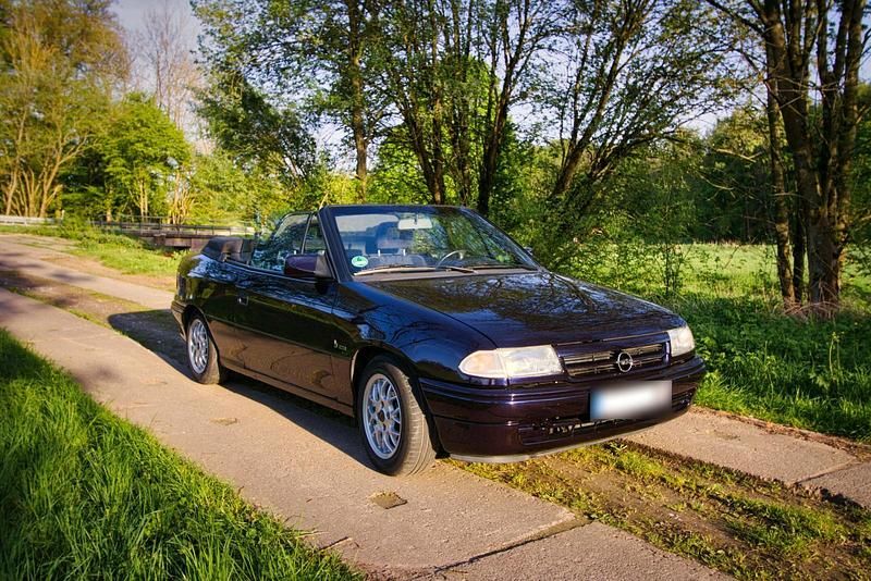 Gebraucht Opel Astra Cabriolet 70 PS (51 kW) 1994 Violet Cabrio