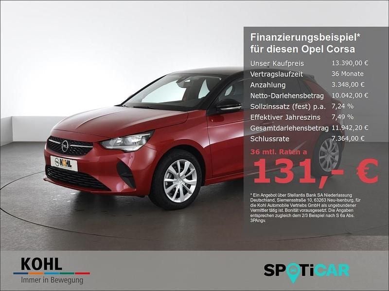 Gebraucht Opel Corsa Edition 101 PS (74 kW) 2022 Rot Kleinwagen