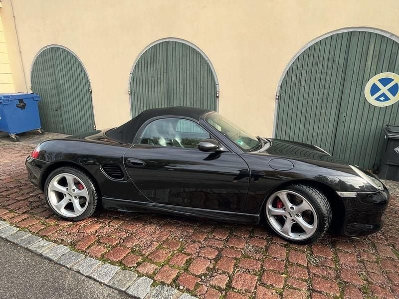 Gebraucht Porsche Boxster S 252 PS (185 kW) 2002 Schwarz Cabrio