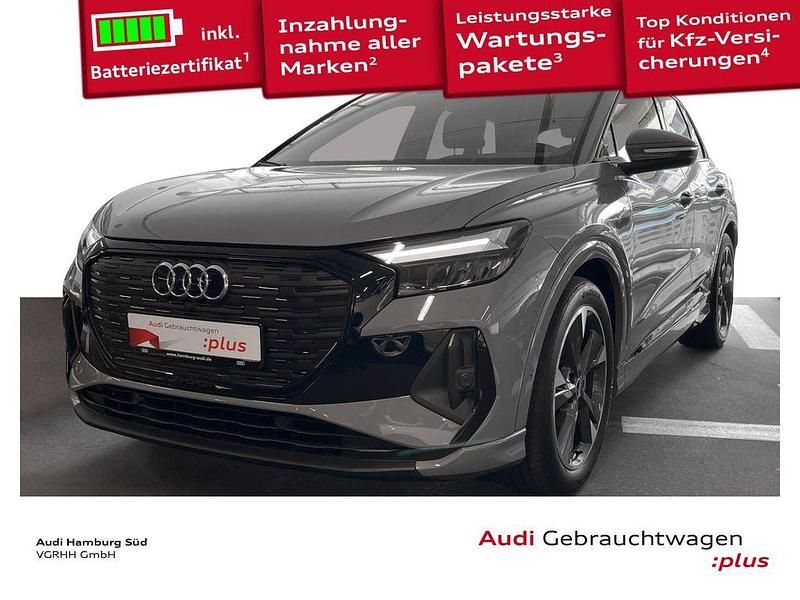 Kieselgrau Gebraucht 2023 Audi Q4 e-tron Comfort SUV | 32.770 € (Fairer Preis) - Bild 1/3