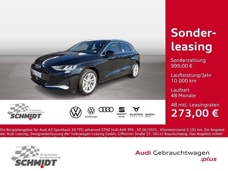 Gebraucht Audi A3 Advanced 116 PS (85 kW) 2025 Schwarz Limousine