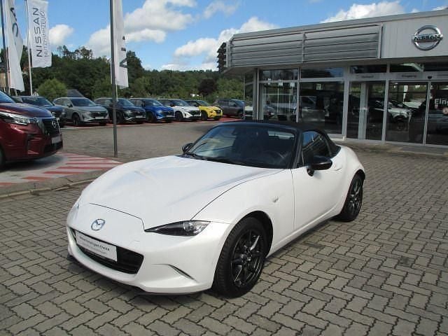 Gebraucht Mazda MX5 Exclusive-Line 131 PS (96 kW) 2017 Weiß Cabrio