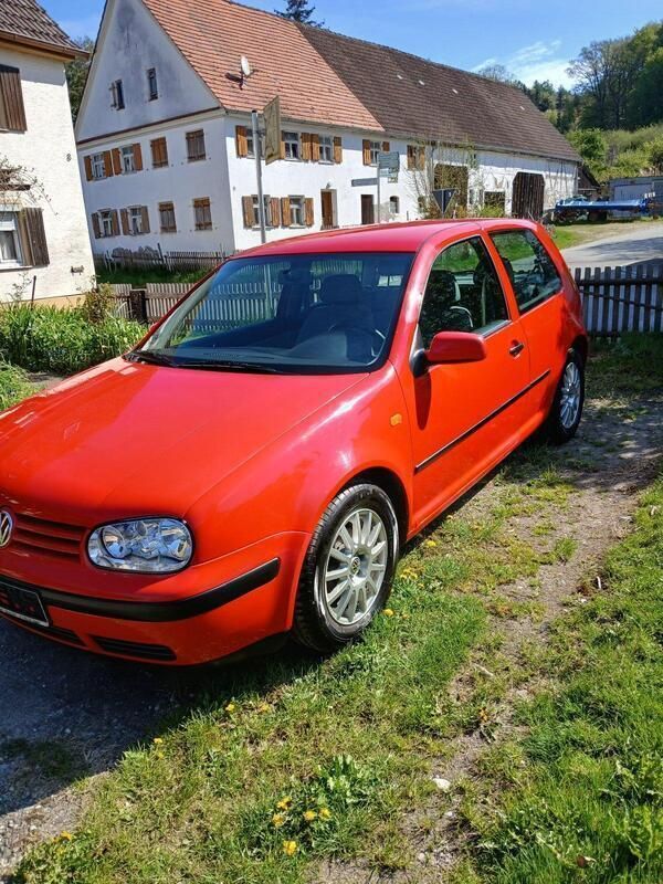 Rot Gebraucht 1998 VW Golf IV Limousine | 1.100 € (Fairer Preis) - Bild 1/4