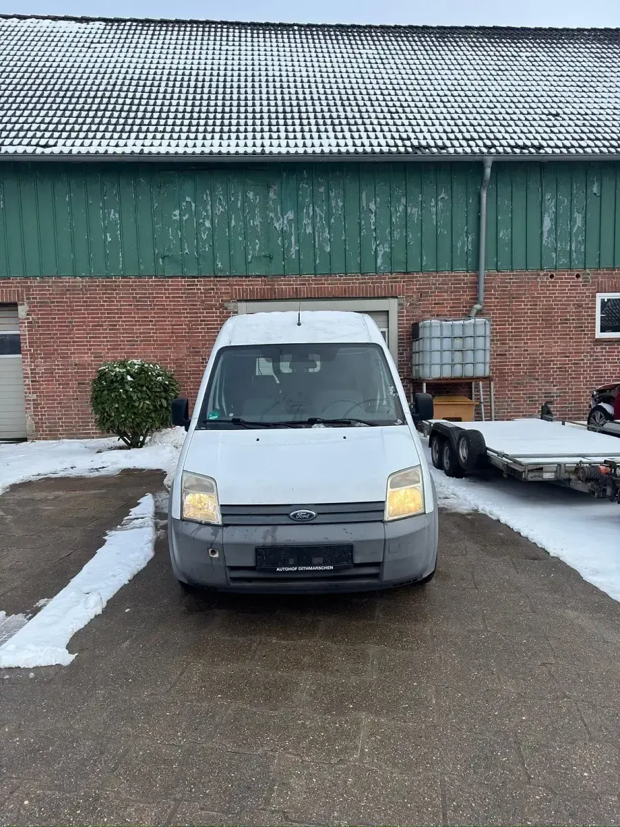 Gebraucht Ford Transit Connect 90 PS (66 kW) 2009 Weiß Van / Kleinbus