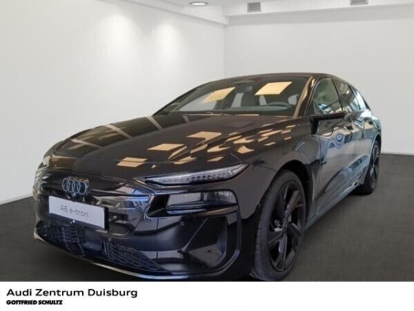 Schwarz (mythosschwarz metallic) Gebraucht 2025 Audi A6 e-tron Performance Kombi | 80.170 € (Guter Preis) - Bild 1/4