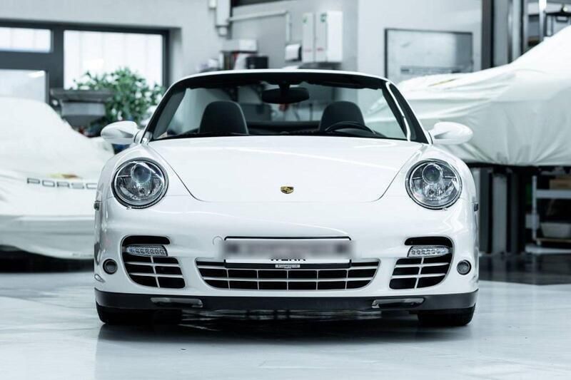 Weiß Gebraucht 2008 Porsche 997 Turbo Cabrio | 86.945 € (Superpreis) - Bild 1/4