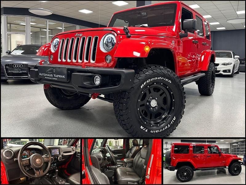 Gebraucht Jeep Wrangler Sahara 284 PS (208 kW) 2018 Rot SUV