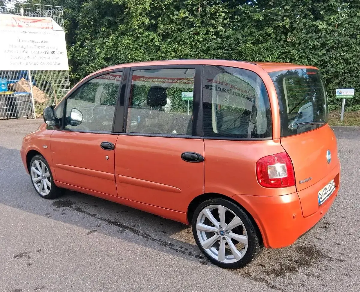 Gebraucht Fiat Multipla Dynamic 120 PS (88 kW) 2006 Orange Van / Kleinbus