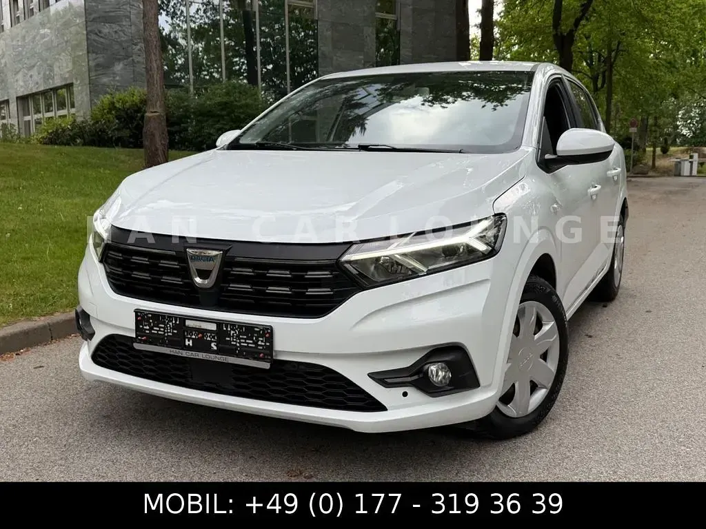 Gebraucht Dacia Sandero 101 PS (74 kW) 2021 Weiß Limousine