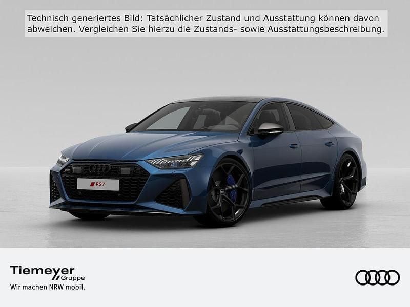 Blau Neu 2025 Audi RS7 Sportback Ambiente Kleinwagen | 163.960 € (Teuer) - Bild 1/4