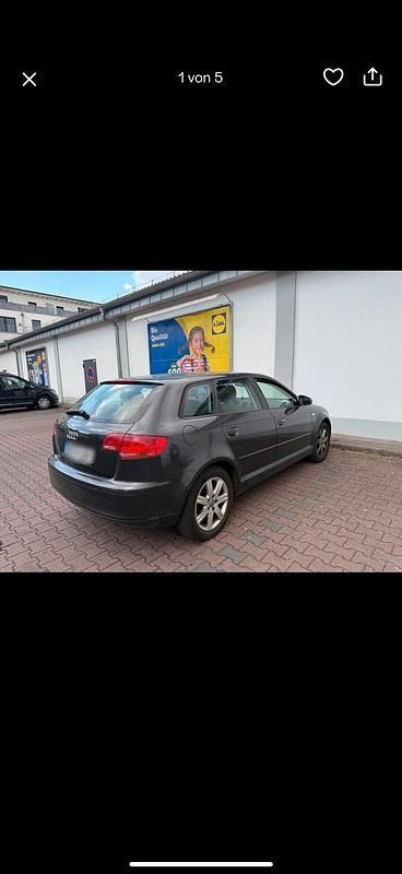 Grau Gebraucht 2007 Audi A3 Kleinwagen | 2.000 € (Superpreis) - Bild 1/4