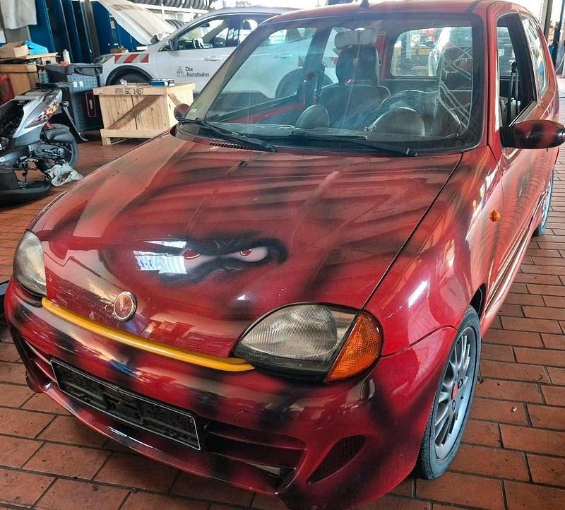 Rot Gebraucht 1999 Fiat Seicento Kleinwagen | 1.250 € - Bild 1/4