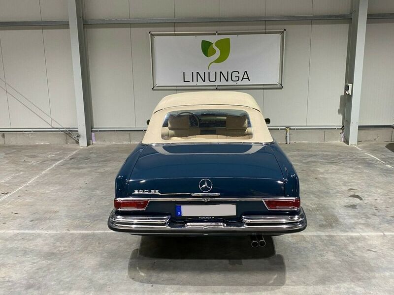 Gebraucht Mercedes 250 SE 150 PS (110 kW) 1967 Blau Cabrio