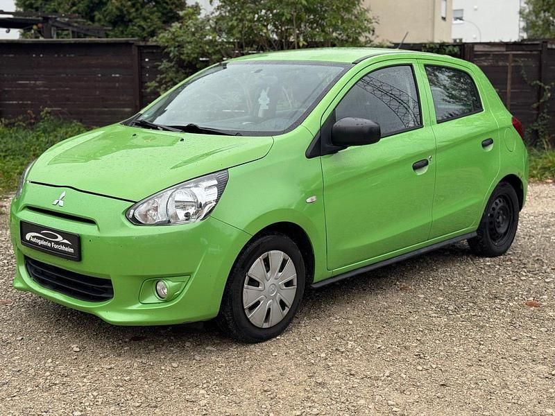 Grün Gebraucht 2014 Mitsubishi Space Star Kleinwagen | 1.990 € (Superpreis) - Bild 1/3