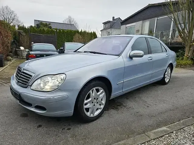 Gebraucht Mercedes S500 306 PS (225 kW) 2003 Blau Limousine