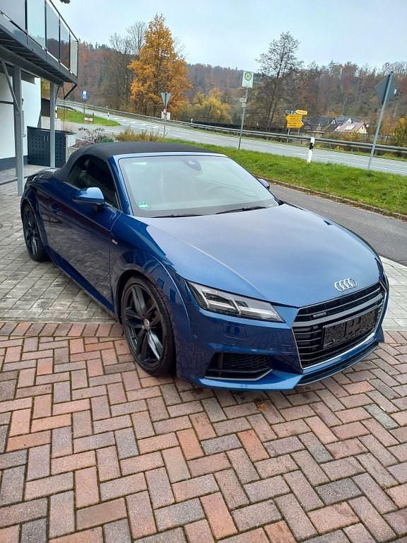 Blau Gebraucht 2016 Audi TT Roadster Sport Cabrio | 22.600 € (Superpreis) - Bild 1/4