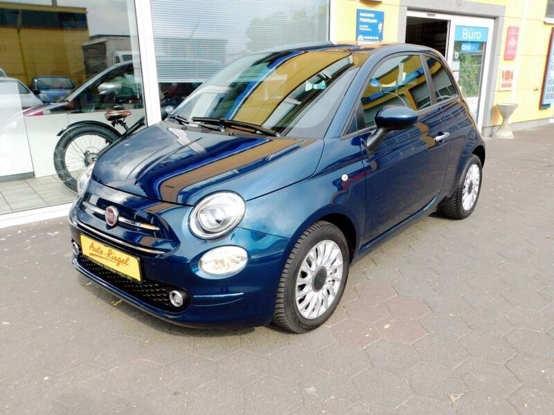 Blau Gebraucht 2021 Fiat 500 Lounge Kleinwagen | 14.800 € (Fairer Preis) - Bild 1/4
