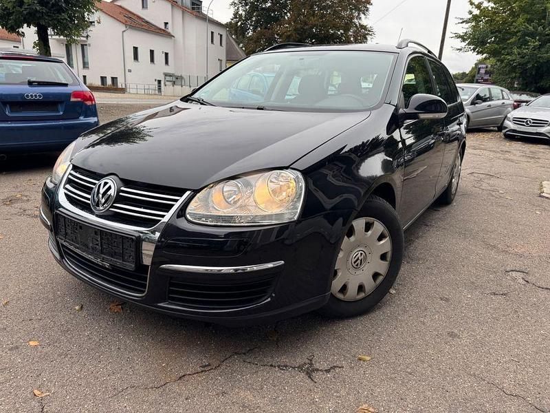 Schwarz Gebraucht 2009 VW Golf VI Trendline Kombi | 2.499 € (Guter Preis) - Bild 1/4