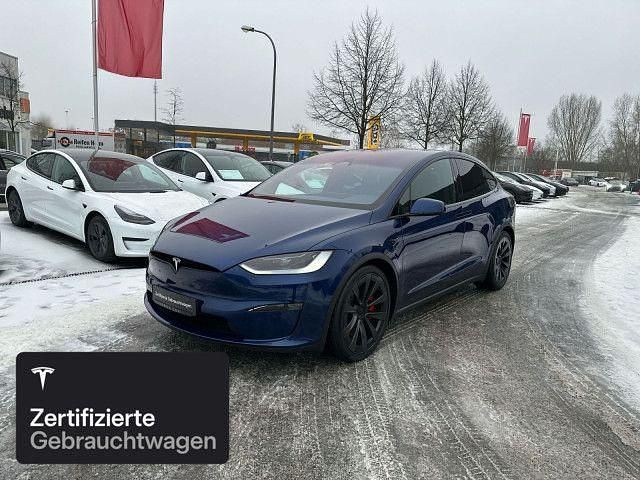 Gebraucht Tesla Model X Plaid 759 kW (1033 PS) 2024 Blau SUV