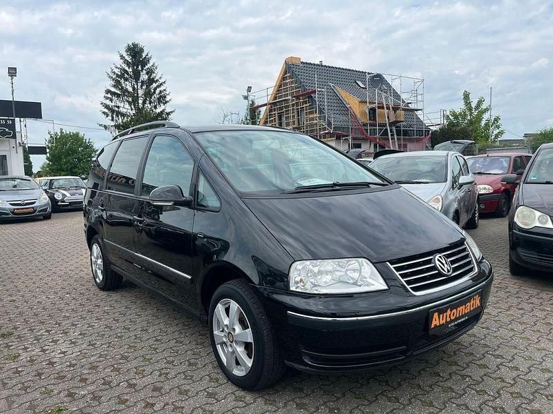Schwarz Gebraucht 2008 VW Sharan Comfortline Van / Kleinbus | 6.750 € - Bild 1/4