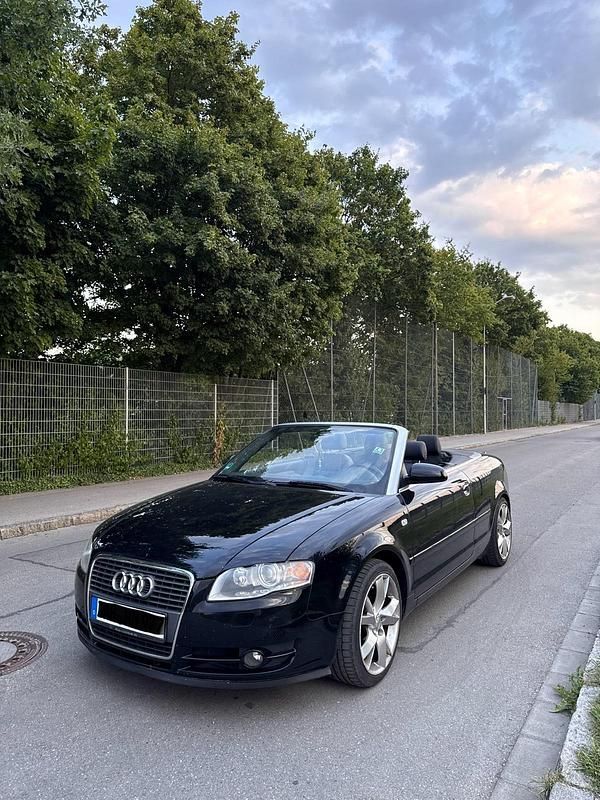 Schwarz Gebraucht 2006 Audi A4 Cabriolet Cabrio | 5.000 € (Guter Preis) - Bild 1/4