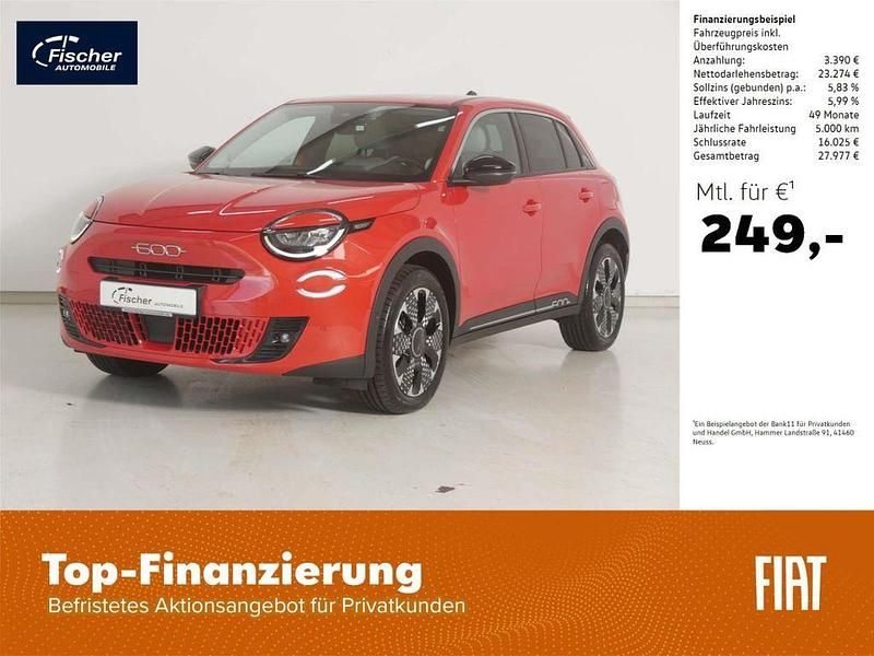 Orange Gebraucht 2023 Fiat 600E La Prima SUV | 25.480 € (Superpreis) - Bild 1/4