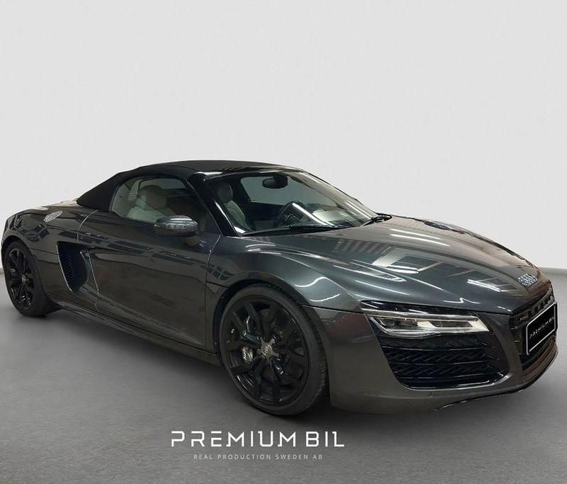Grau Gebraucht 2013 Audi R8 Spyder Sport Cabrio | 76.500 € (Superpreis) - Bild 1/4
