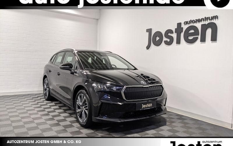 Weiß Gebraucht 2024 Skoda Enyaq iV SUV | 36.990 € (Teuer) - Bild 1/4