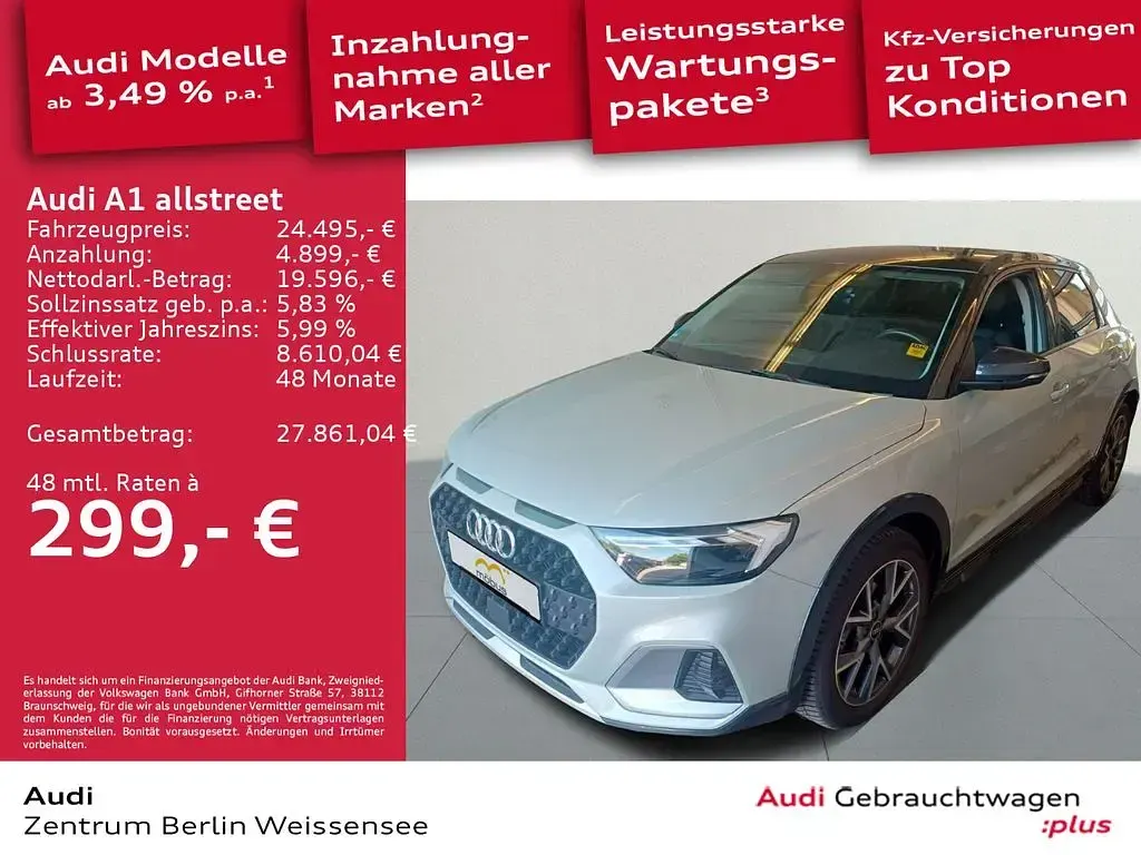 Gebraucht Audi A1 Ambiente 110 PS (80 kW) 2023 Tausilber metallic SUV
