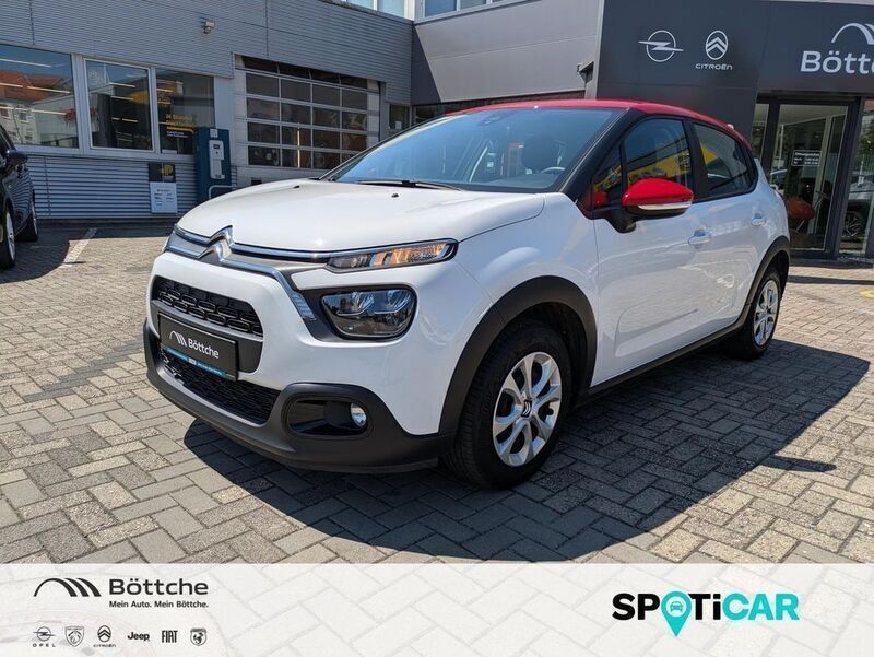 Lack weiss banquise/deckende lackierung Gebraucht 2021 Citroën C3 Feel Kleinwagen | 9.990 € (Superpreis) - Bild 1/4