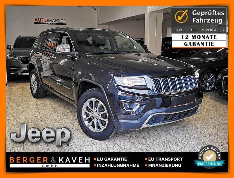 Brilliant black crystal pearl Gebraucht 2015 Jeep Grand Cherokee Limited SUV | 17.580 € (Superpreis) - Bild 1/3