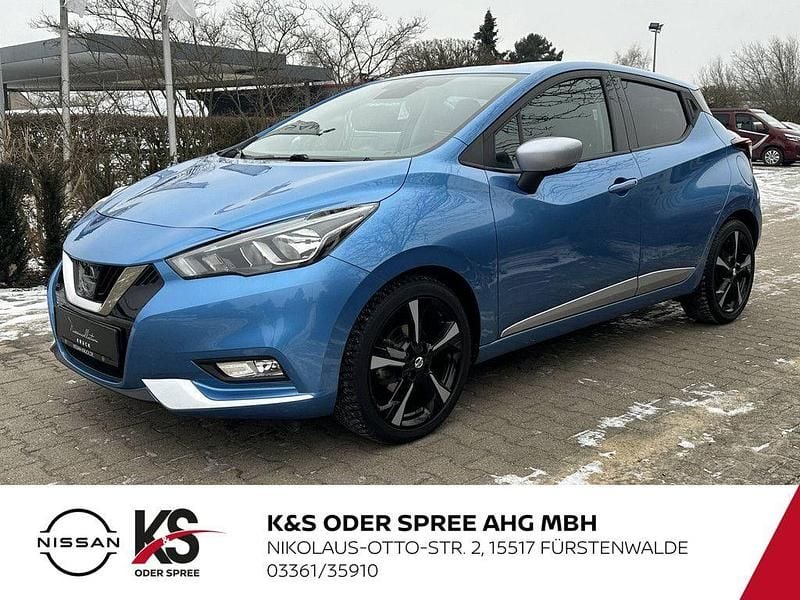 Gebraucht Nissan Micra N-Connecta 101 PS (74 kW) 2020 Blau Limousine