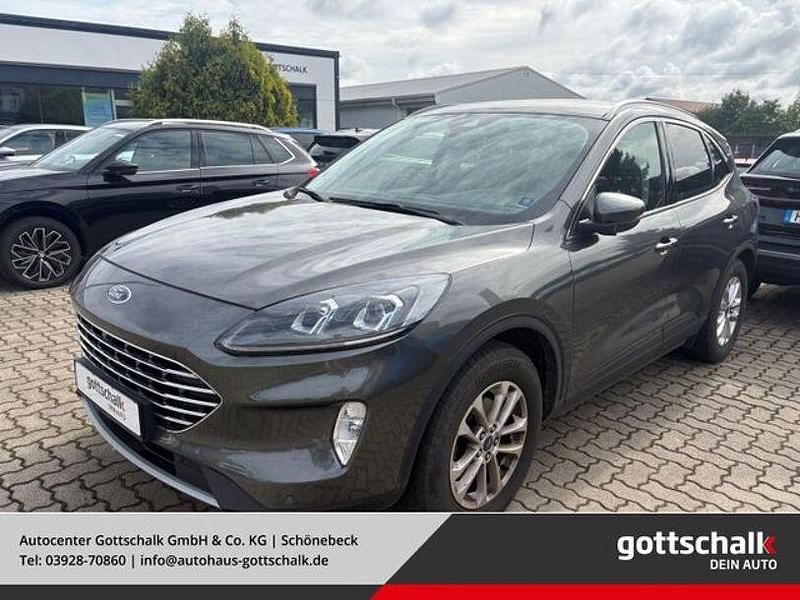 Grau Gebraucht 2021 Ford Kuga Titanium X SUV | 24.999 € (Guter Preis) - Bild 1/3